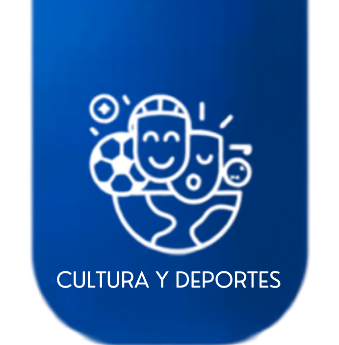Ícono de la línea estratégica de Cultura y Deportes